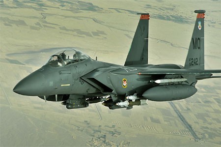 F-15E Strike Eagle. Ảnh: air-attack.com